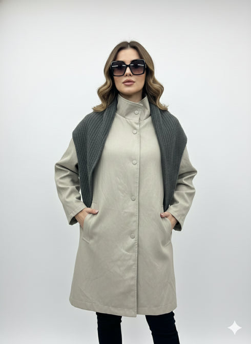 Women Long Coat LLC - 1002