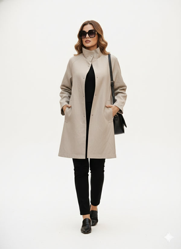 Women Long Coat LLC - 1002