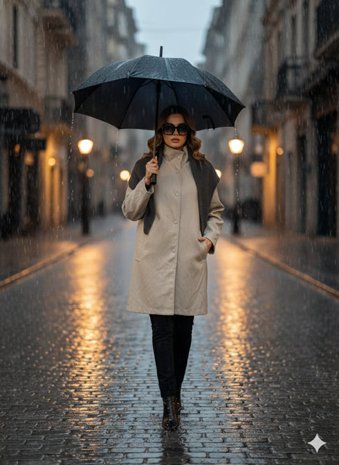 Women Long Coat LLC - 1002