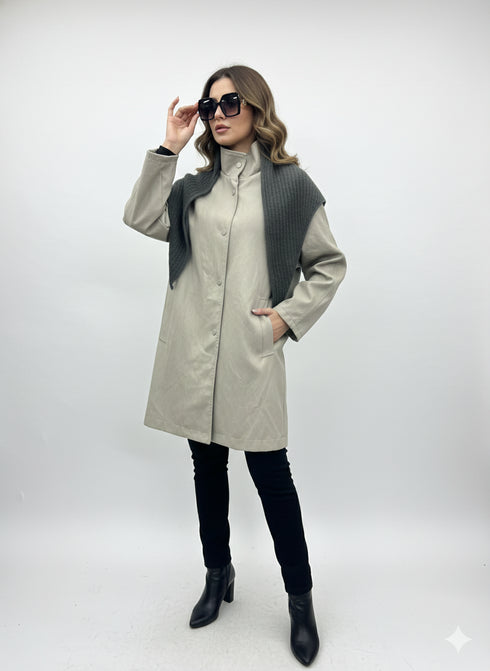 Women Long Coat LLC - 1002