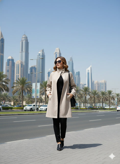 Women Long Coat LLC - 1002